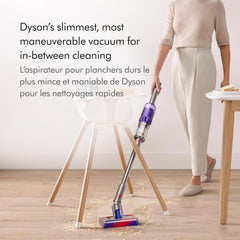 Dyson Omni-Glide Cordless Vacuum Cleaner – Lightweight Multi-Directional Head Hard Floor Cleaning