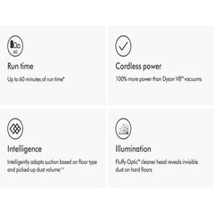 Dyson V15 Detect Absolute HEPA Gold – Cordless Vacuum 240AW Suction Laser Dust Detection 60min Runtime