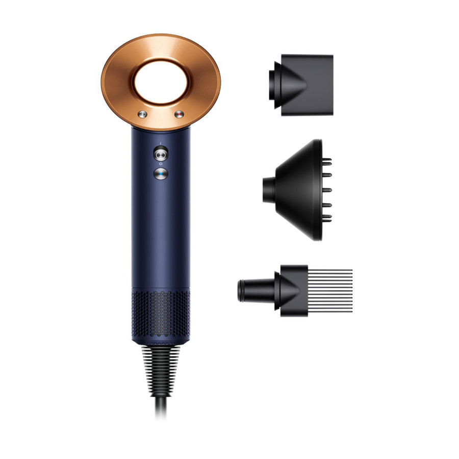 Dyson Supersonic HD07 Hair Dryer – Fast Drying Intelligent Heat Control Ionic Technology (Blue Blush)
