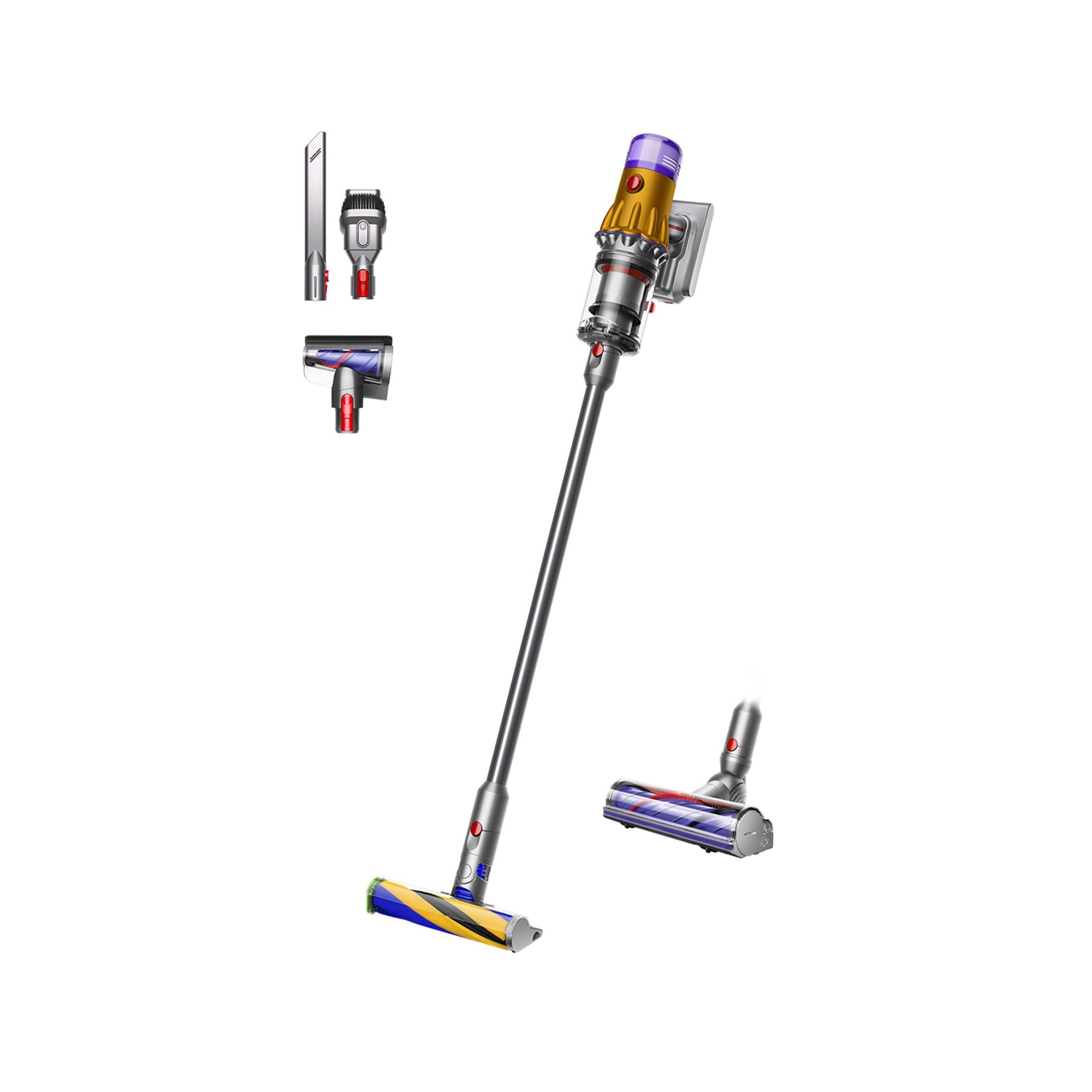 Dyson V12 Detect Slim+ Cordless Vacuum Cleaner Laser Dust Detection 150AW Suction 60min Runtime