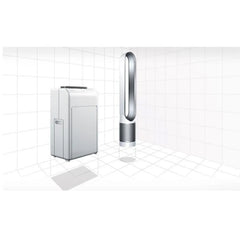 Dyson Pure Cool Purifying Tower Fan TP04 – HEPA Filtration Smart Air Purifier & Cooling Fan (White/Silver)