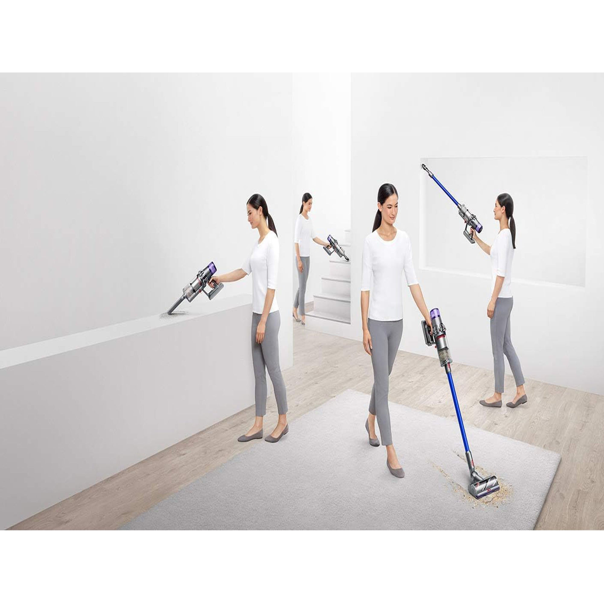 Dyson V11 Absolute Cordless Vacuum Cleaner – 60min Runtime Powerful Suction LCD Display, Multi-Surface Cleaning