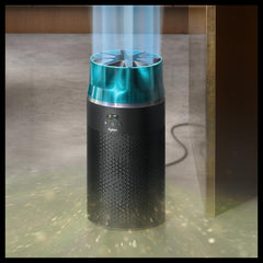 Dyson HushJet Purifier Compact HJ10 – HEPA Air Purifier Quiet Operation Smart App (Black/Teal)