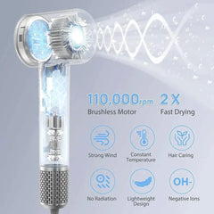 Dyson Supersonic Hair Dryer HD09 – Intelligent Heat Control Fast Drying Magnetic Attachments