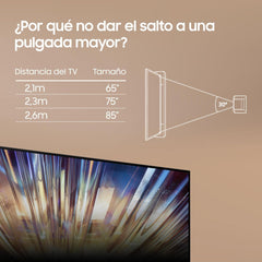 Samsung 65" Neo QLED 8K Smart TV QN800C – Quantum HDR 8K+ Mini LED Neural Processor Infinity Design (Titan Black)