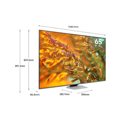 Samsung QLED 4K Smart TV 65 Inch NQ4 AI Gen2 Processor Direct Full Array QA65Q80D