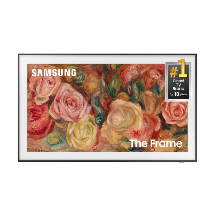 Samsung 55" The Frame QLED 4K Smart TV LS03D – Art Mode Matte Display Quantum HDR Slim Fit Wall Mount (Black)