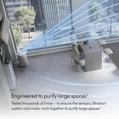 Dyson HEPA Big+Quiet Formaldehyde BP06 – Large Room Air Purifier H13 Filter Quiet Operation (White/Silver)