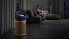 Dyson Purifier Big+Quiet Formaldehyde BP04 – HEPA H13 CO₂ Sensor Smart App Large Room Air Purifier (Prussian Blue/Gold)