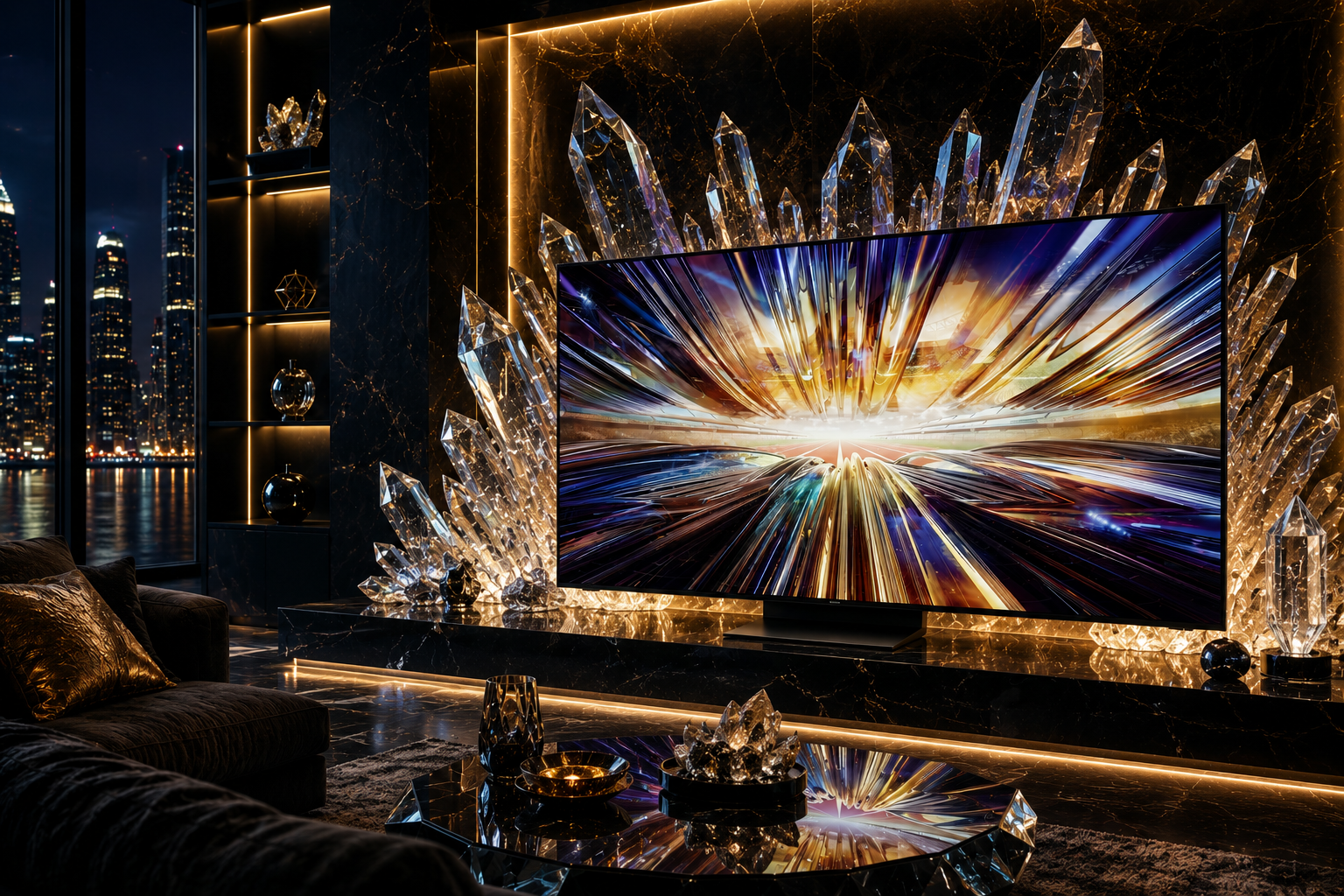 Samsung 65" Neo QLED 8K Smart TV QN800C – Quantum HDR 8K+ Mini LED Neural Processor Infinity Design (Titan Black)