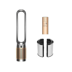 Dyson Purifier Cool De-NOx TP12 – HEPA H13 Air Purifier Fan Formaldehyde Removal Smart App 350° Oscillation (Nickel/Gold)