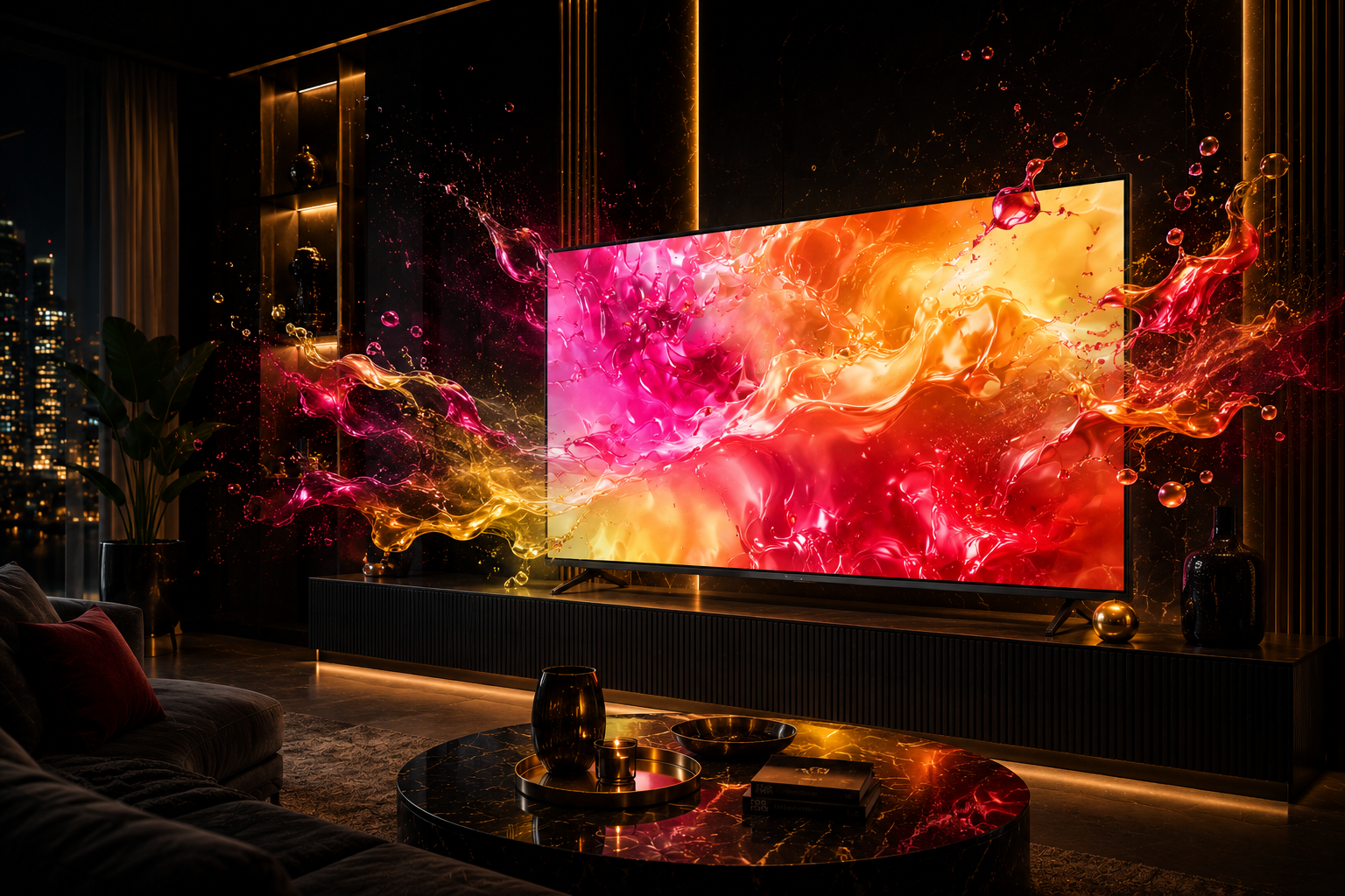 Samsung 50 Inch Crystal UHD TV UA50DU7000USWK – 4K Crystal Processor Tizen Smart TV HDR10+ (Black)