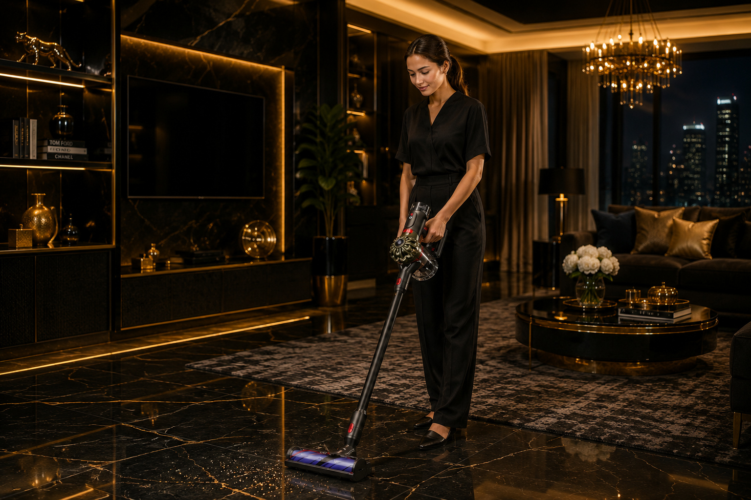Dyson V8 Cyclone Cordless Vacuum Cleaner 150AW Up to 60 Minutes Runtime Motorbar Cleaner Head HEPA Filtration