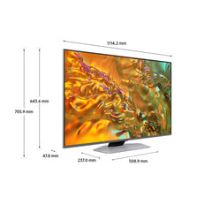 Samsung QLED 4K Smart TV 50 Inch NQ4 AI Gen2 Processor Direct Full Array 50Q80D