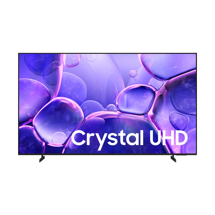 Samsung 65 Inch Crystal UHD TV UA65U8000FUSMM – 4K Crystal Processor Smart TV MetalStream Design (Black)