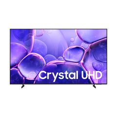 Samsung 65 Inch Crystal UHD TV UA65U8000FUSMM – 4K Crystal Processor Smart TV MetalStream Design (Black)
